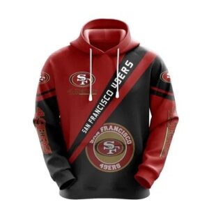 San Francisco 49ers 3D Hoodie 2, NFL Hoodie