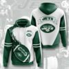 NFL New York Jets Logo 3D Hoodie 3, NFL Hoodie