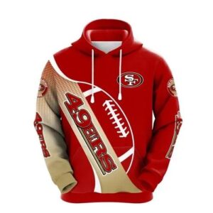 San Francisco 49ers 3D Hoodie 4, NFL Hoodie