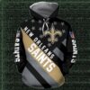 New Orleans Saints Flag 3D Hoodie, NFL Hoodie