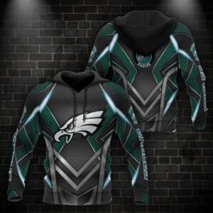 NFL Philadelphia Eagles 3D Hoodie 12, NFL Hoodie