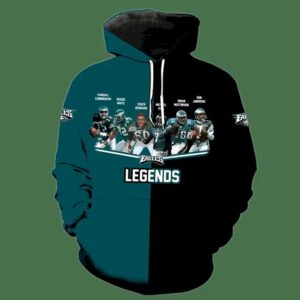 Philadelphia Eagles Legends 3D Hoodie, NFL Hoodie