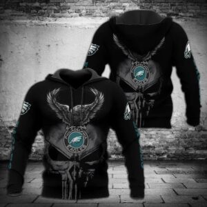 NFL Philadelphia Eagles 3D Hoodie 14, NFL Hoodie