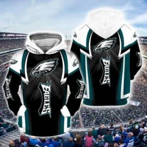 NFL Philadelphia Eagles 3D Hoodie 7, NFL Hoodie