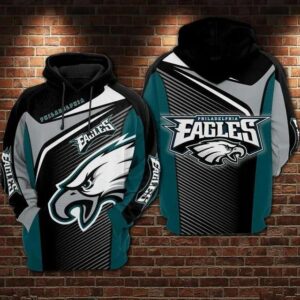 NFL Philadelphia Eagles 3D Hoodie 9, NFL Hoodie