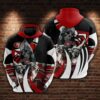 San Francisco 49ers Death NFL 3D Hoodie, NFL Hoodie