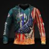 Philadelphia Eagles Skull American Flag All Over Print Hoodie, NFL Hoodie