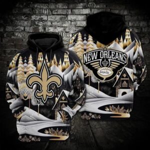 New Orleans Saints Town 3D Hoodie, NFL Hoodie