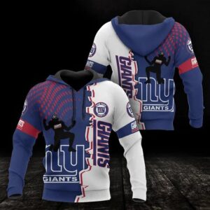 New York Giants 3D Hoodie, NFL Hoodie