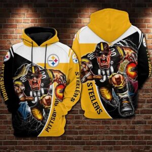 Pittsburgh Football Team Steelerss 3D Hoodie 4, NFL Hoodie