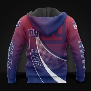 New York Giants All Over Print Hoodie, NFL Hoodie