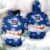 New York Giants Christmas 3D Hoodie, NFL Hoodie