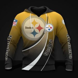 Pittsburgh Steelers All Over Print Hoodie, NFL Hoodie