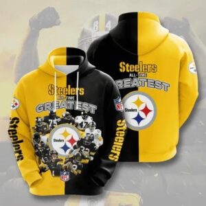 Pittsburgh Steelers All Time Greatest Hoodie 3D, NFL Hoodie