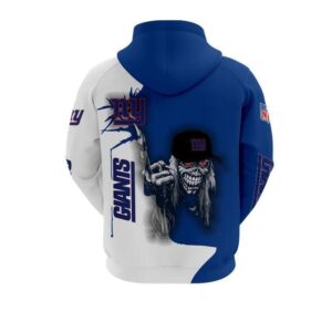 New York Giants Eddie Iron Maiden All Over Print Hoodie, NFL Hoodie