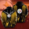 NFL Pittsburgh Steelers 3D Hoodie 11, NFL Hoodie