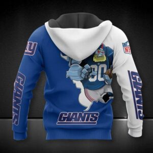 New York Giants Mascot All Over Print Hoodie, NFL Hoodie