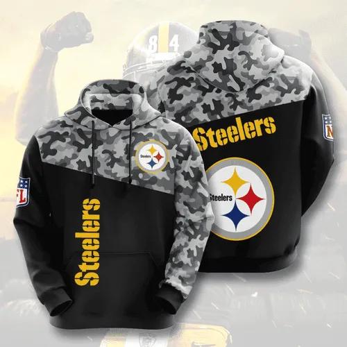 Pittsburgh Steelers Camo Pittsburgh Steelers 3D Hoodie, NFL Hoodie Pittsburgh Steelers Camo Pittsburgh Steelers 3D Hoodie, NFL Hoodie