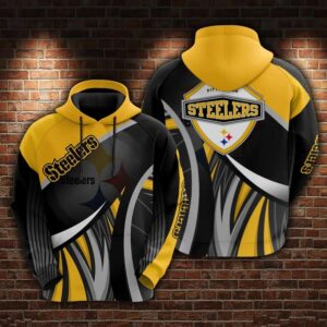 NFL Pittsburgh Steelers 3D Hoodie 15, NFL Hoodie