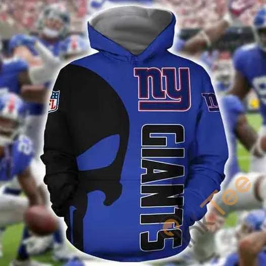 New York Giants Skull – Hoodie 3D, NFL Hoodie New York Giants Skull – Hoodie 3D, NFL Hoodie