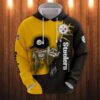 Pittsburgh Steelers Eddie Iron Maiden All Over Print Hoodie, NFL Hoodie