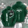 New York Jets 3D Hoodie, NFL Hoodie