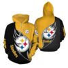 NFL Pittsburgh Steelers 3D Hoodie 24, NFL Hoodie