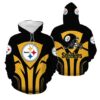 NFL Pittsburgh Steelers 3D Hoodie 25, NFL Hoodie