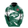 New York Jets 3D Hoodie 6, NFL Hoodie