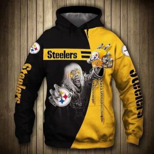 NFL Pittsburgh Steelers 3D Hoodie 26, NFL Hoodie