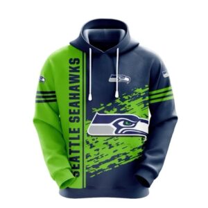 Seattle Seahawks 3D Hoodie, NFL Hoodie