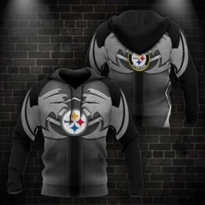 NFL Pittsburgh Steelers 3D Hoodie 5, NFL Hoodie