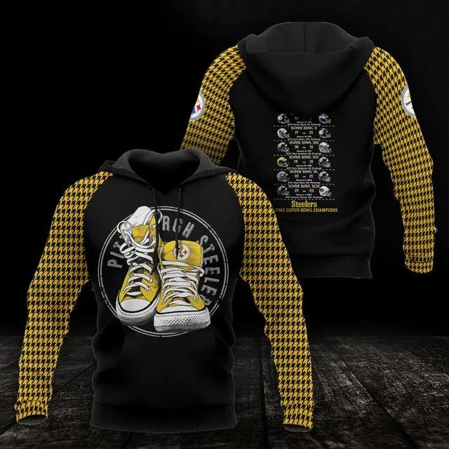 NFL Pittsburgh Steelers 3D Hoodie 6, NFL Hoodie NFL Pittsburgh Steelers 3D Hoodie 6, NFL Hoodie