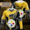 NFL Pittsburgh Steelers Personalized 3D Hoodie 4, NFL Hoodie
