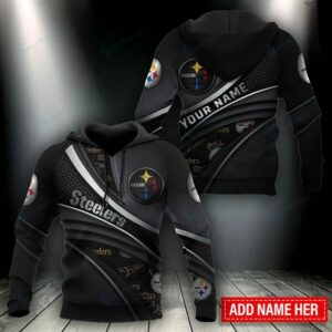 NFL Pittsburgh Steelers Personalized 3D Hoodie 9, NFL Hoodie