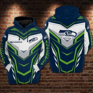 Seattle Seahawks Super 3D Hoodie, NFL Hoodie