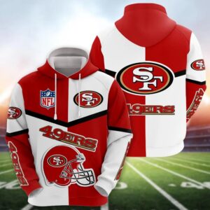 NFL San Francisco 49ers 3D Hoodie, NFL Hoodie