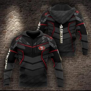 NFL San Francisco 49ers 3D Hoodie 11, NFL Hoodie