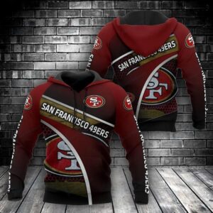 NFL San Francisco 49ers 3D Hoodie 13, NFL Hoodie