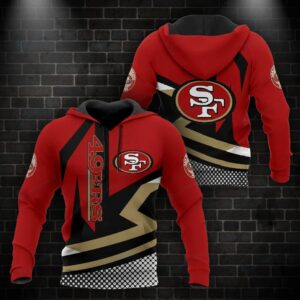 NFL San Francisco 49ers 3D Hoodie 15, NFL Hoodie
