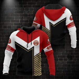 NFL San Francisco 49ers 3D Hoodie 17, NFL Hoodie