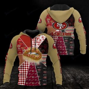 NFL San Francisco 49ers 3D Hoodie 18, NFL Hoodie