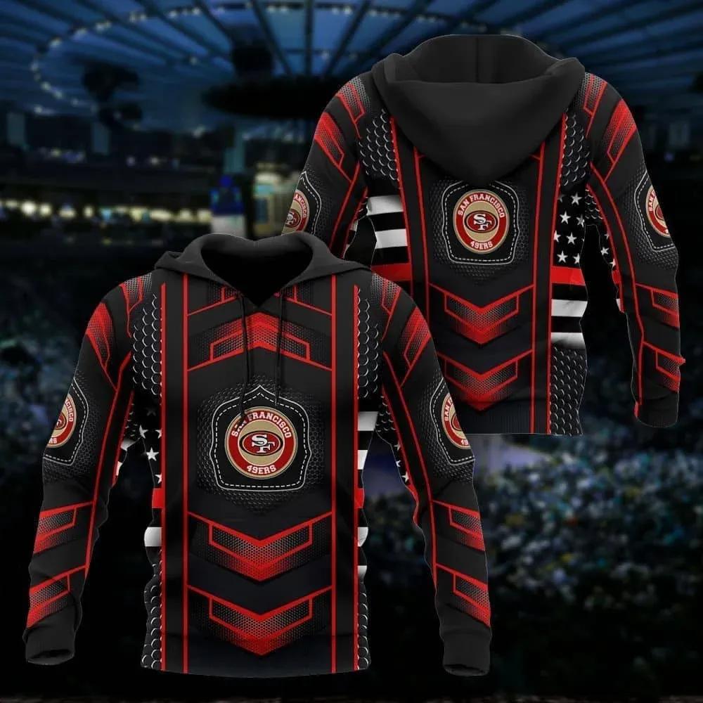 NFL San Francisco 49ers 3D Hoodie 19, NFL Hoodie NFL San Francisco 49ers 3D Hoodie 19, NFL Hoodie