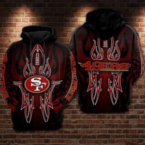 NFL San Francisco 49ers 3D Hoodie 2, NFL Hoodie