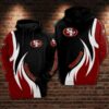 NFL San Francisco 49ers 3D Hoodie 3, NFL Hoodie