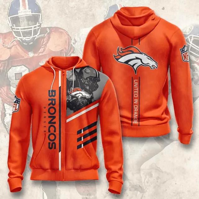Sports American Football Denver Broncos Usa 3D Hoodie, NFL Hoodie Sports American Football Denver Broncos Usa 3D Hoodie, NFL Hoodie