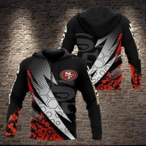 NFL San Francisco 49ers 3D Hoodie 6, NFL Hoodie