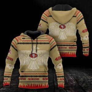 NFL San Francisco 49ers 3D Hoodie 7, NFL Hoodie