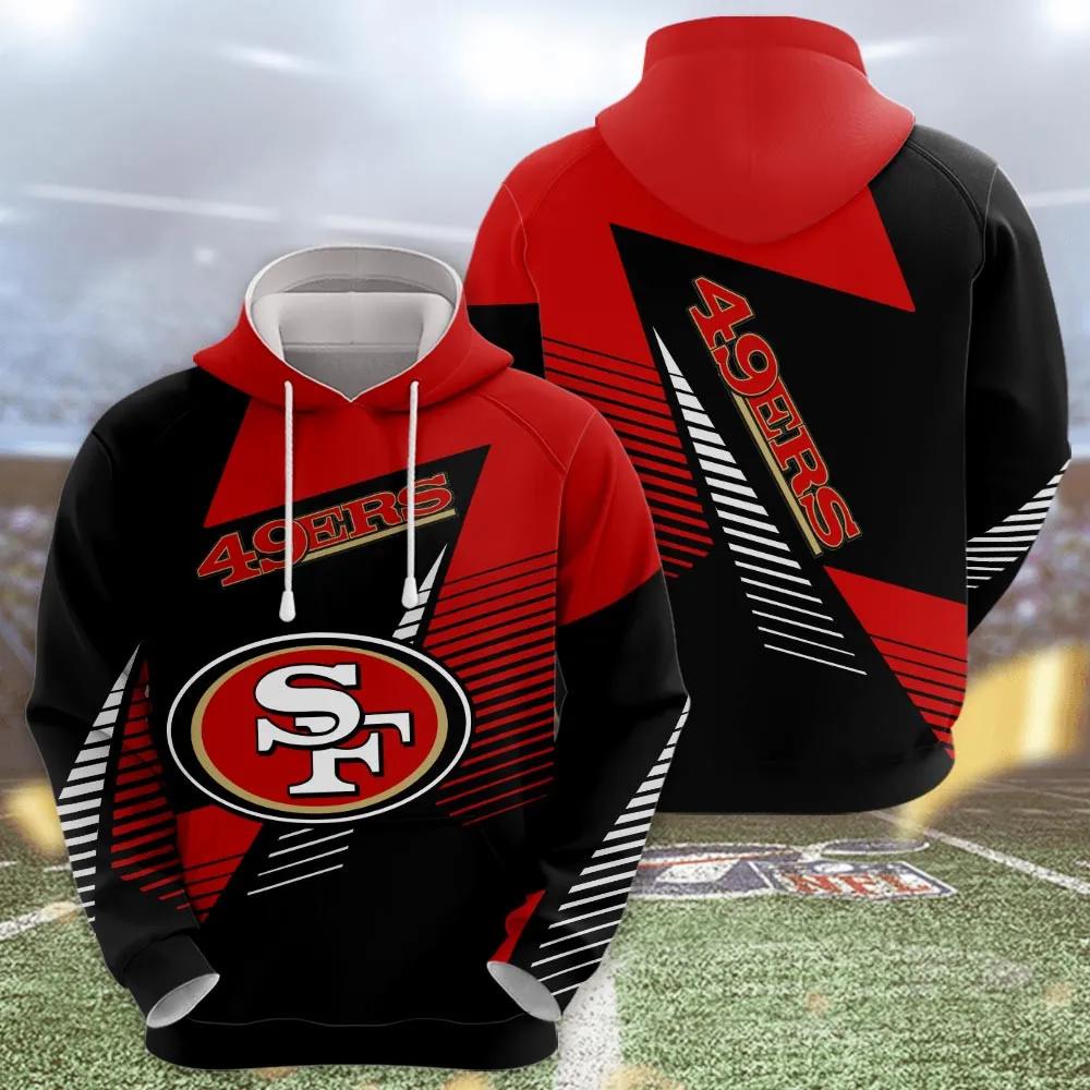NFL San Francisco 49ers Logo 3D Hoodie 2, NFL Hoodie NFL San Francisco 49ers Logo 3D Hoodie 2, NFL Hoodie