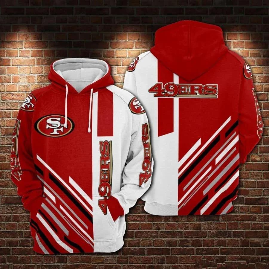 NFL San Francisco 49ers Logo 3D Hoodie 4, NFL Hoodie NFL San Francisco 49ers Logo 3D Hoodie 4, NFL Hoodie
